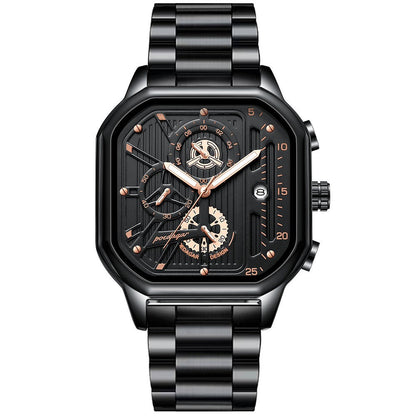 Poedagar Machine All Black® Watch