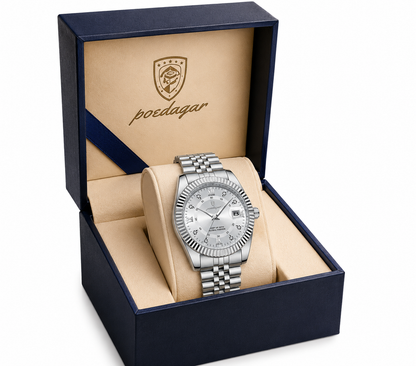 Poedagar SilverStar® Watch - with box