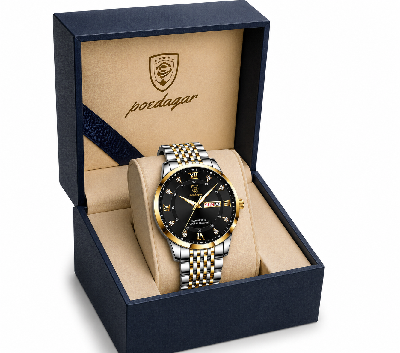 Poedagar Quartz Luxury® Watch - with box